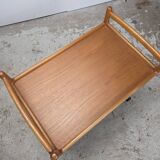 Henning Korch, Silkeborg vintage Danish teak serving trolley