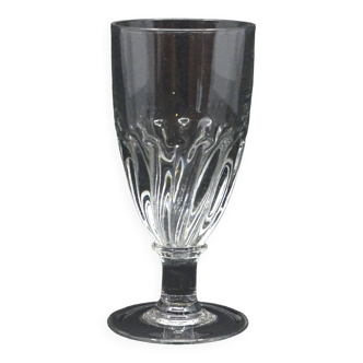 Old mouth-blown absinthe glass The Green Fairy, the Belle Epoque glass 19 th