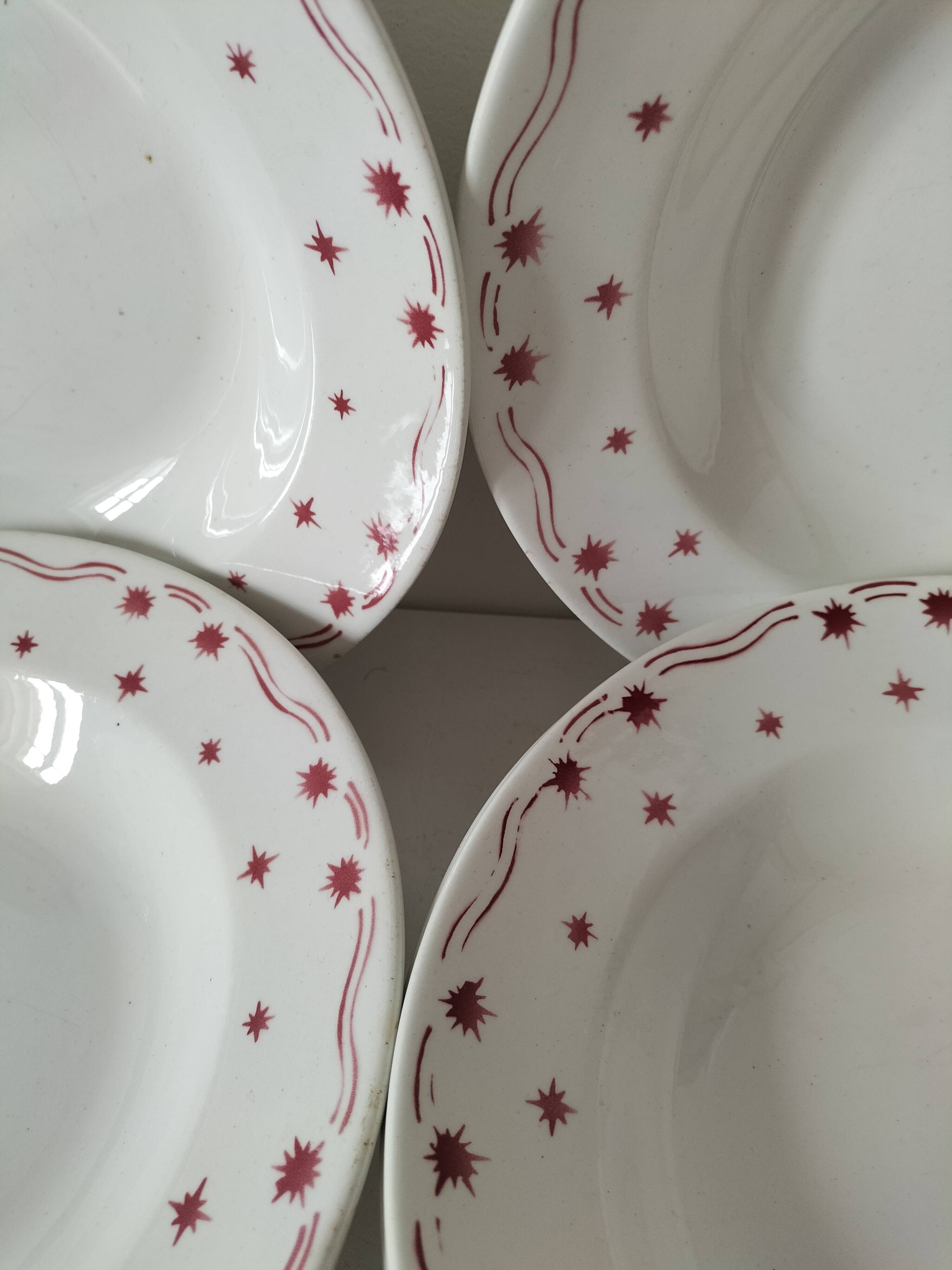 Céranrd Saint Amand plates star model