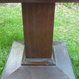 Octagonal wooden lounge table 1940-50