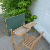 Vintage folding child desk