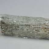 60s 70s wall lamp mirror light Germany Ice Glass Space Age Design