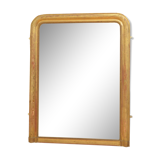 Fine Louis Philippe XIXth Century Wall Gilt Mirror 109x141cm