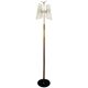 Mid-century brass floor lamp by Rupert Nikoll, Austria, 1950s.