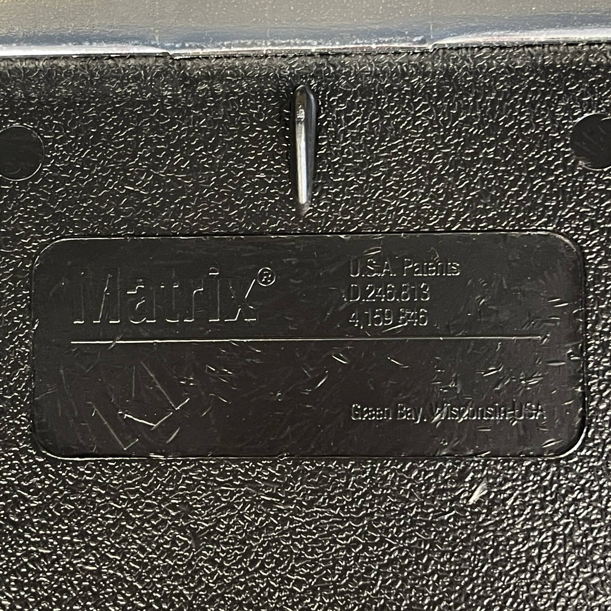 Set of 6 Matrix chairs by Tolleson for Krueger, 70s USA