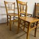 Lot 4 chaises bistrot luterma