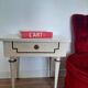 Table de chevet/ Guéridon vintage