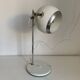 Large vintage 1960 white eyeball mid-century desk lamp - 44 cm