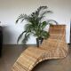 Vintage IKEA karlskrona rattan lounge chair by Karl Malmvall