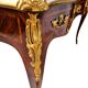 Marquetry and gilded bronze desk signed rinck in paris