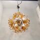 Lustre Spoutnik en verre de Murano