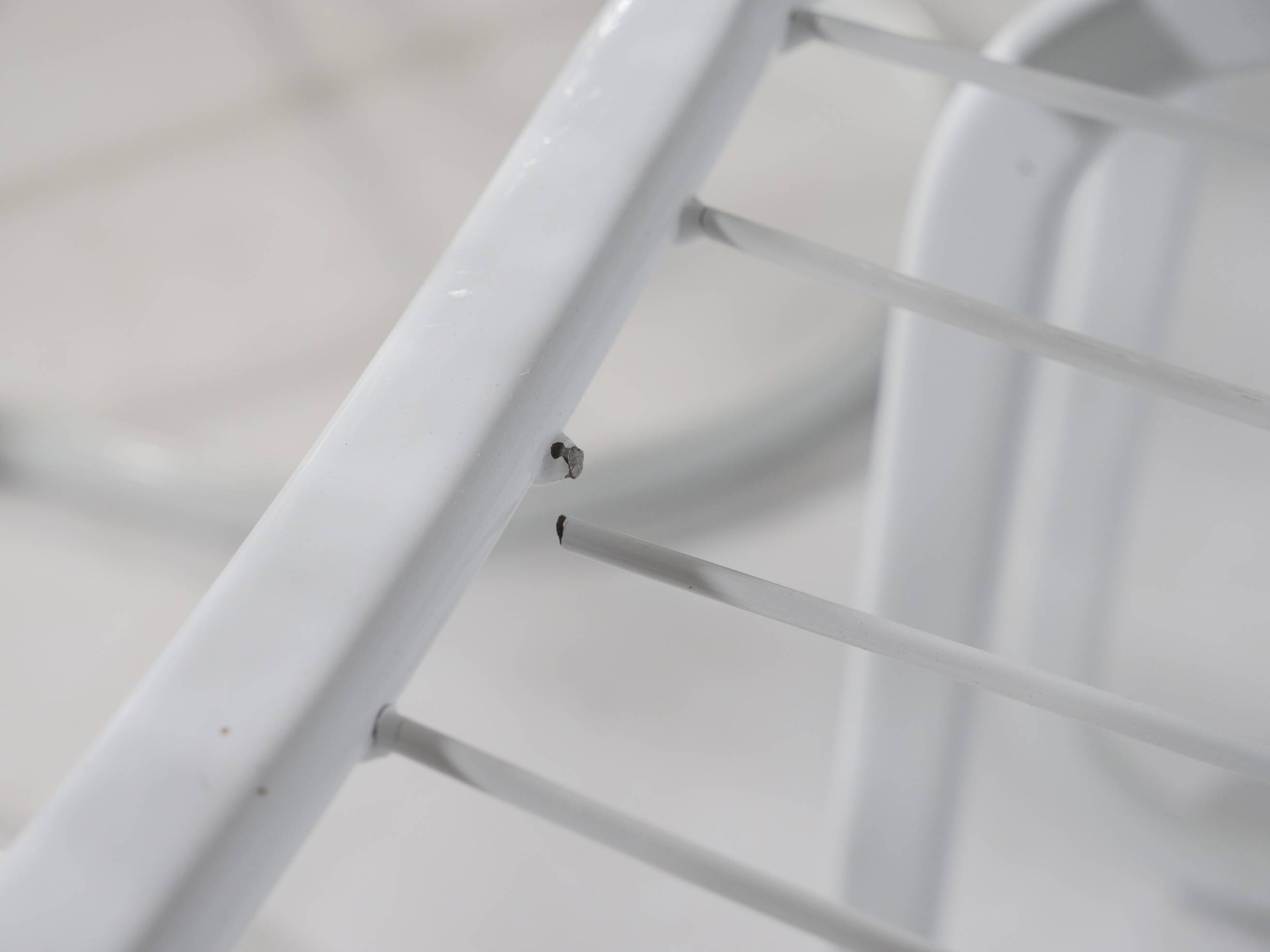 Cidue Cantilever Wire Chairs, Set of 6, 1970s