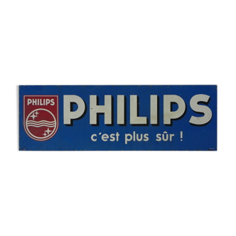 Enseigne publicitaire Philips, années 1960