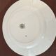 Round ironstone dish Moulin des Loups & Hamage Nord Violetta model