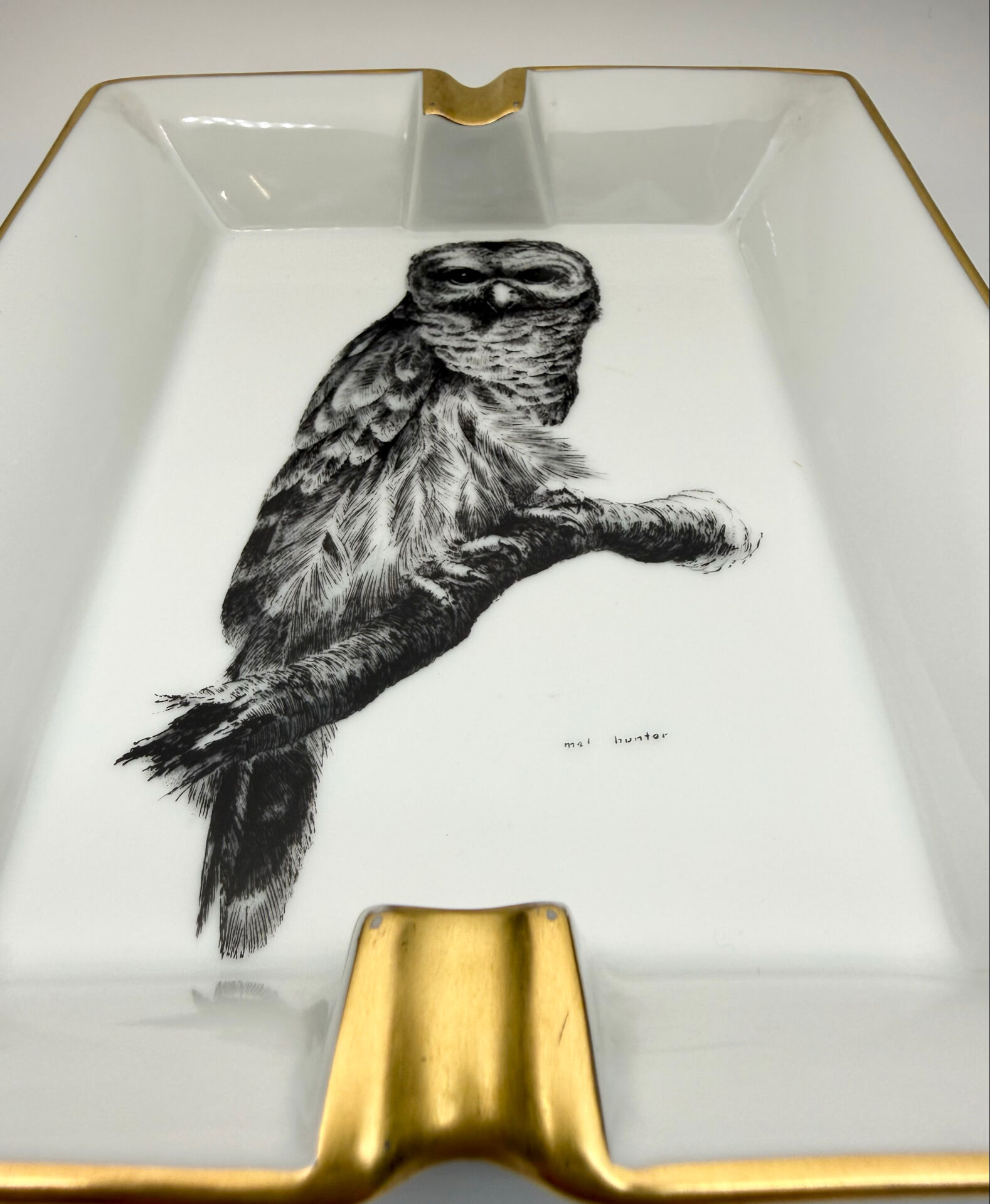 Ashtray Chastagner & Cie, Limoges, Mel Hunter