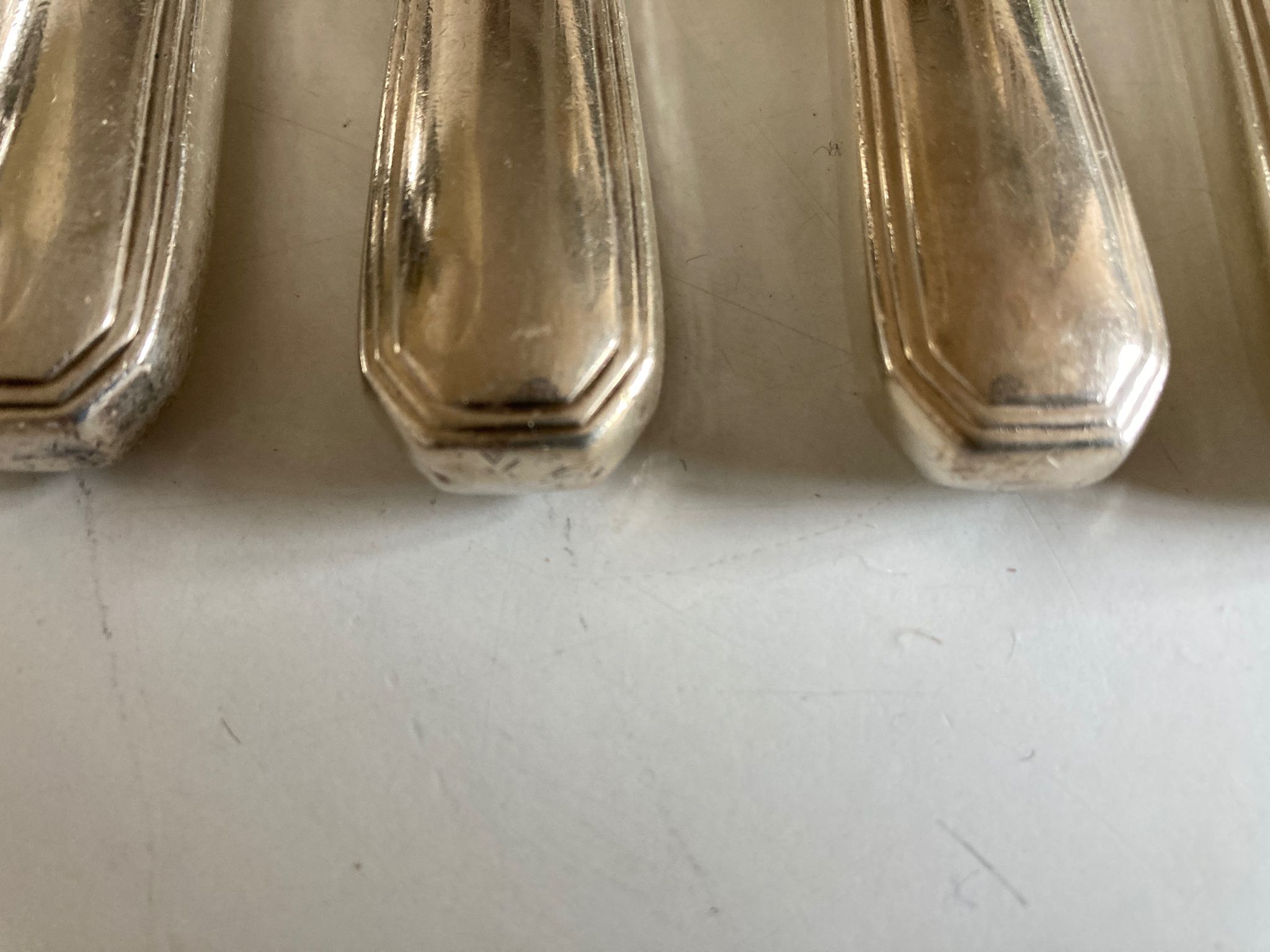 Set of 12 Christofle America knives