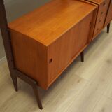 Teak system bookcase, Norwegian design, 1960s, production: Blindheim Mobelf
