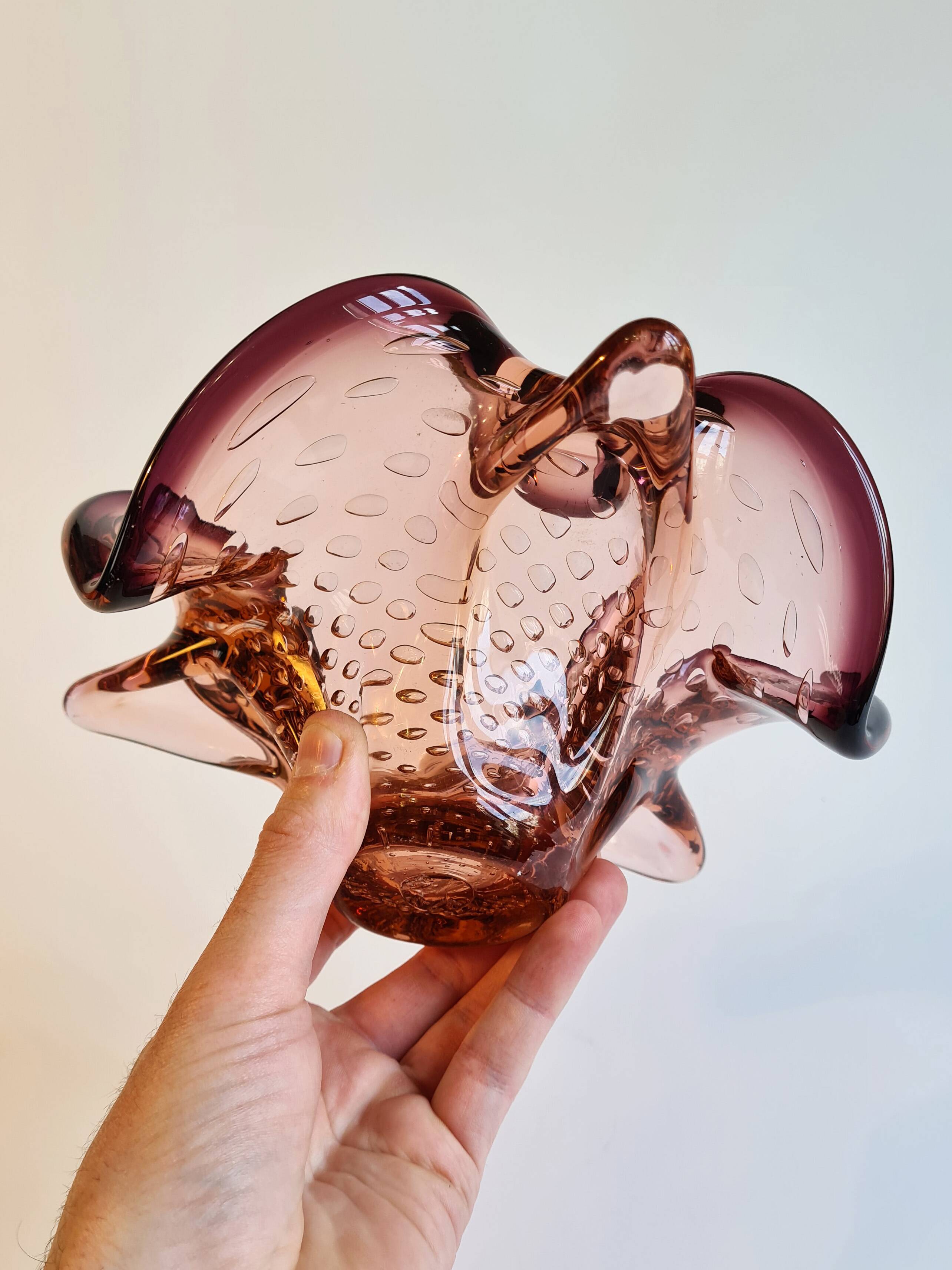 Murano “Bullicante” pocket emptier – Mid-century piece from the 70s