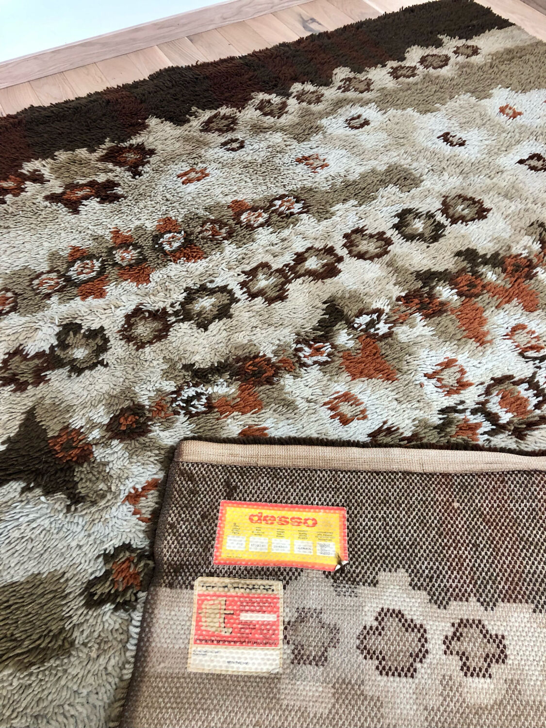 Vintage carpet Desso / Netherlands, 170x240