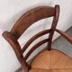 Fauteuil paillé