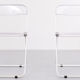 Plia folding chairs by  Giancarle Piretti for Castelli, 1970s, Italy