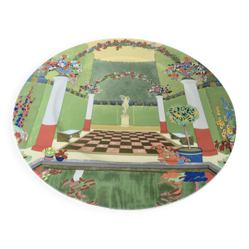 Villeroy & Boch, Raymond Charmaison, 1997, French Gardens, Large plate