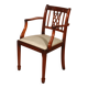 fauteuil de bureau ou autre de style hepplewhite en acajou