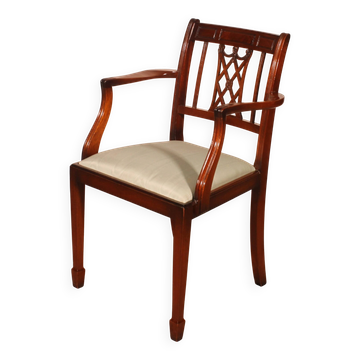 office chair or other Hepplewhite style in mahogany