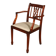 fauteuil de bureau ou autre de style hepplewhite en acajou