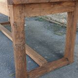 Solid oak farmhouse table