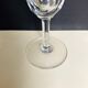 4 Glass of cut crystal wine from Saint Louis Cerdanya model