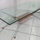 Coffee table with compass legs from the 60s