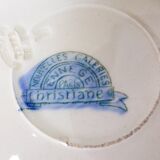 3 vintage Longchamp ironstone soup plates, Christiane model 220511