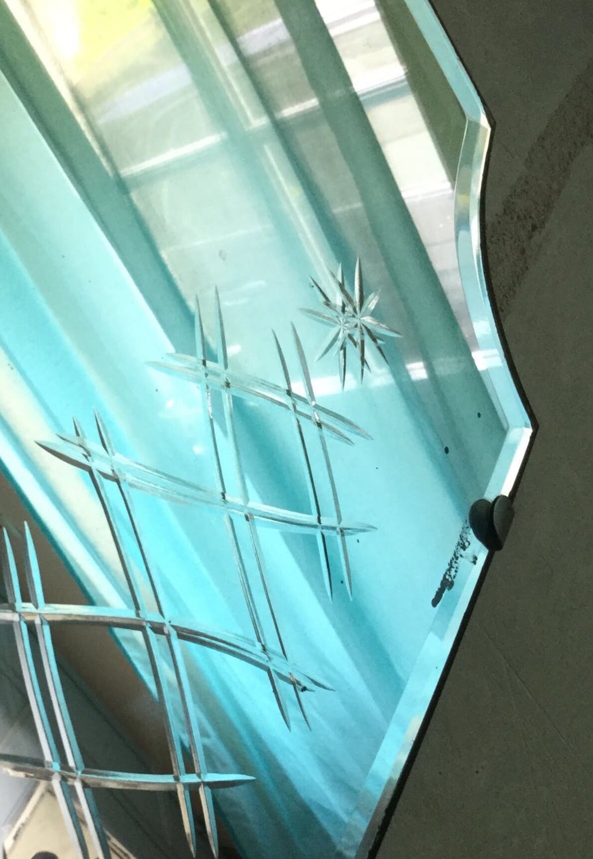 Mirror biseaute art deco 59 x 41cm