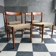 Set of 4 HW Klein chairs for Bramin