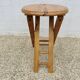 Tabouret pliant dans le style de Roger Tallon ou Adrian Reed, vers 1970