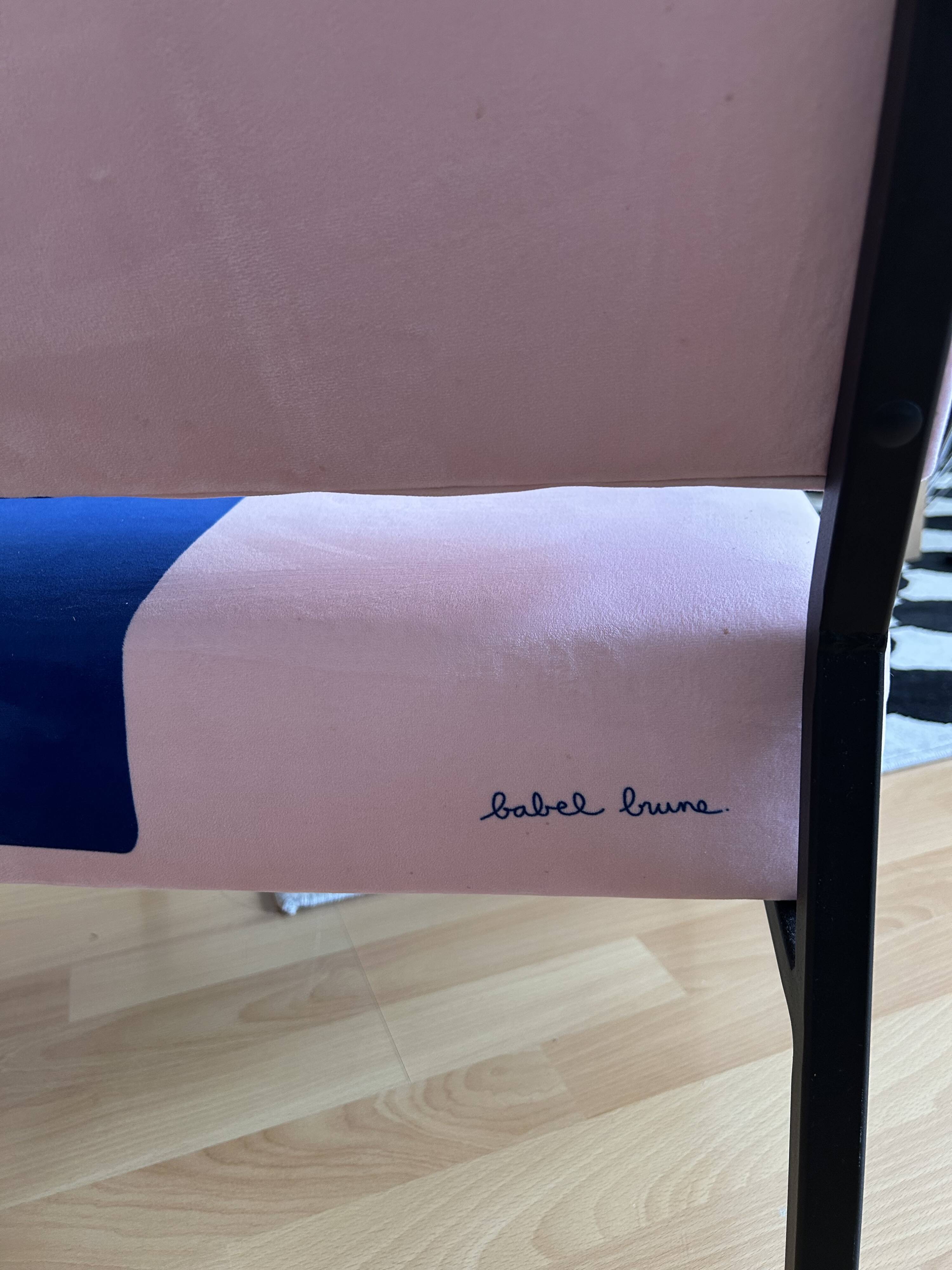 Babylon armchair by Babel Brune