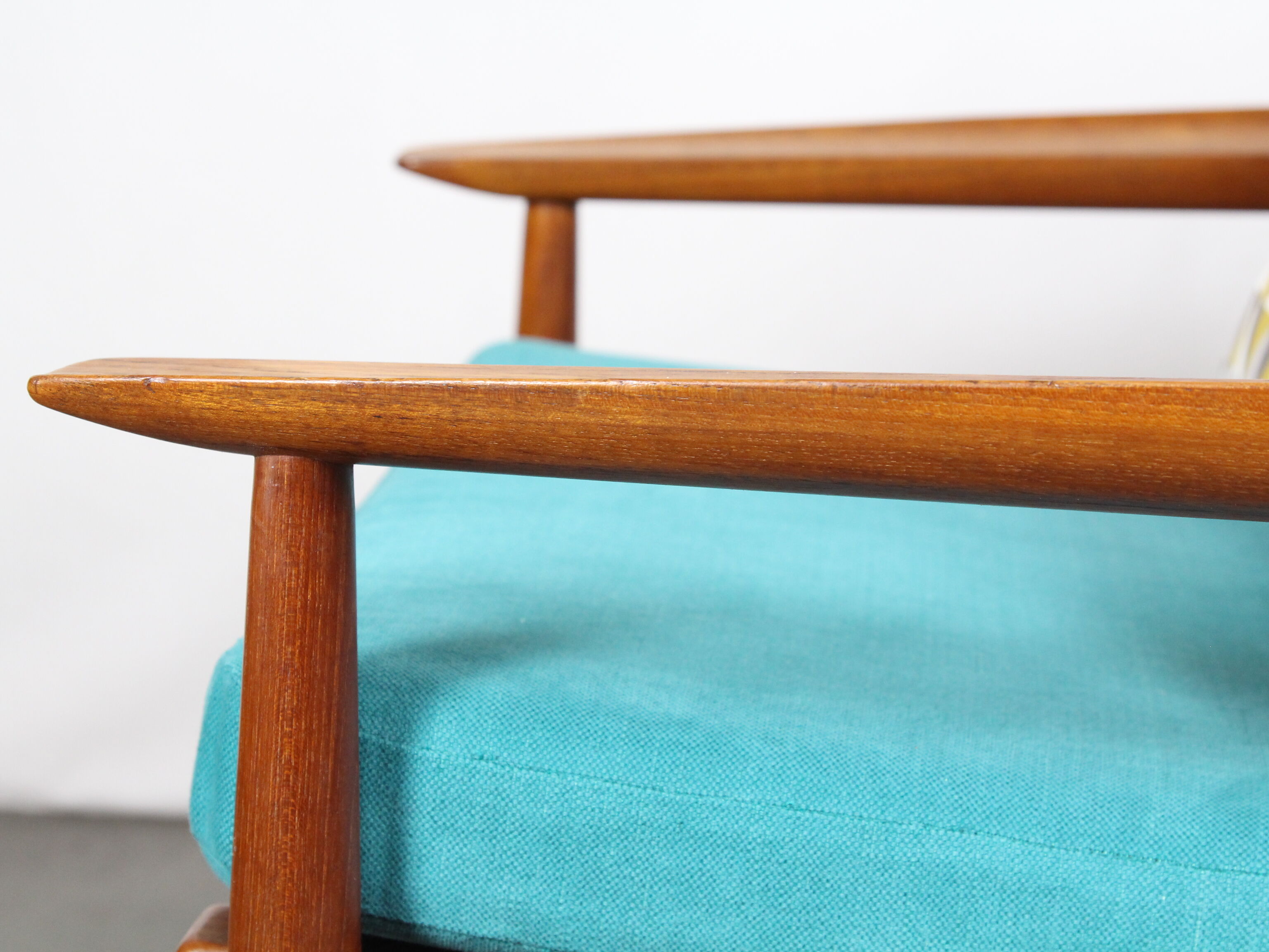 Scandinavian teak armchair by Arne Vodder for Gløstrup Mobelfabrik