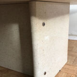 Travertine coffee table from the 1970s