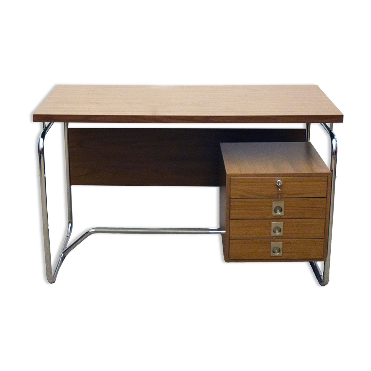 Bauhaus style desk, 1960's Italian production