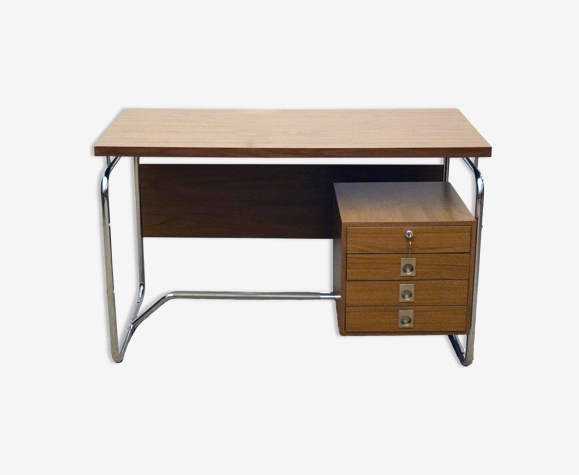 Bureau style Bauhaus production italienne des années 1960
