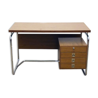 Bauhaus style desk, 1960's Italian production