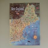 Vintage New England Poster