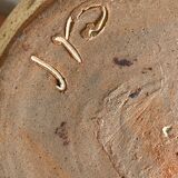 Pyrity sandstone teapot Signed JP