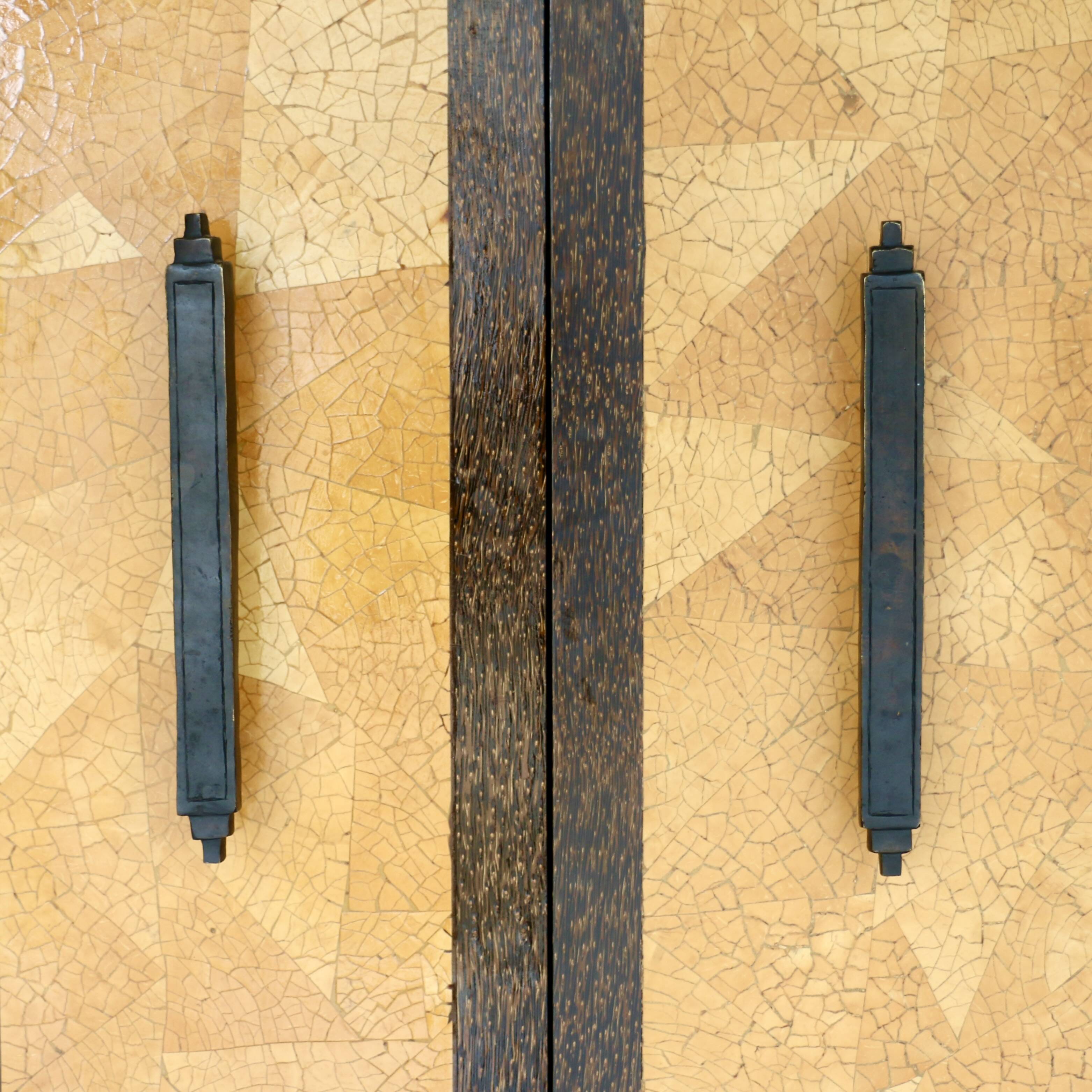 A wooden wardrobe, France 1990s.