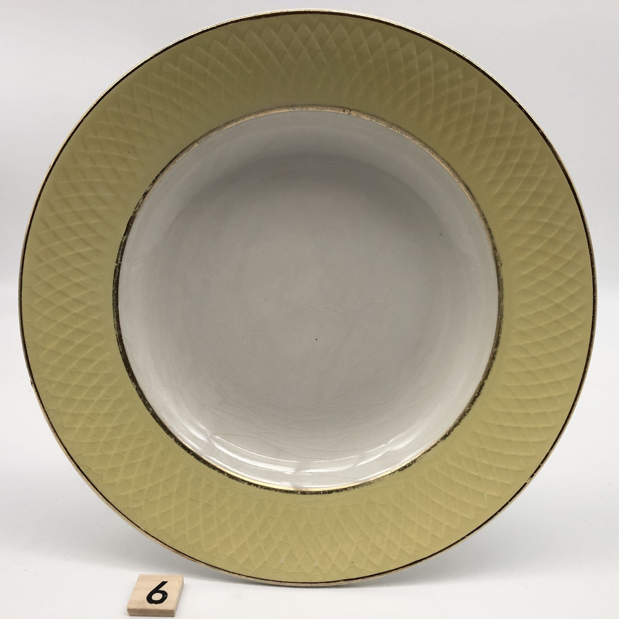 6 Hollow Plates "Orchies Moulin des Loups"
