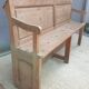Cotentin church pew with missal door