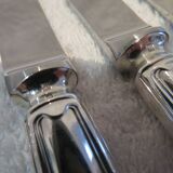 12 Christofle Chinon silver plated dessert knives, 19.7cm