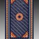 Antique Chinese Carpet Beijing China: 1.05 x 2.15 Metres