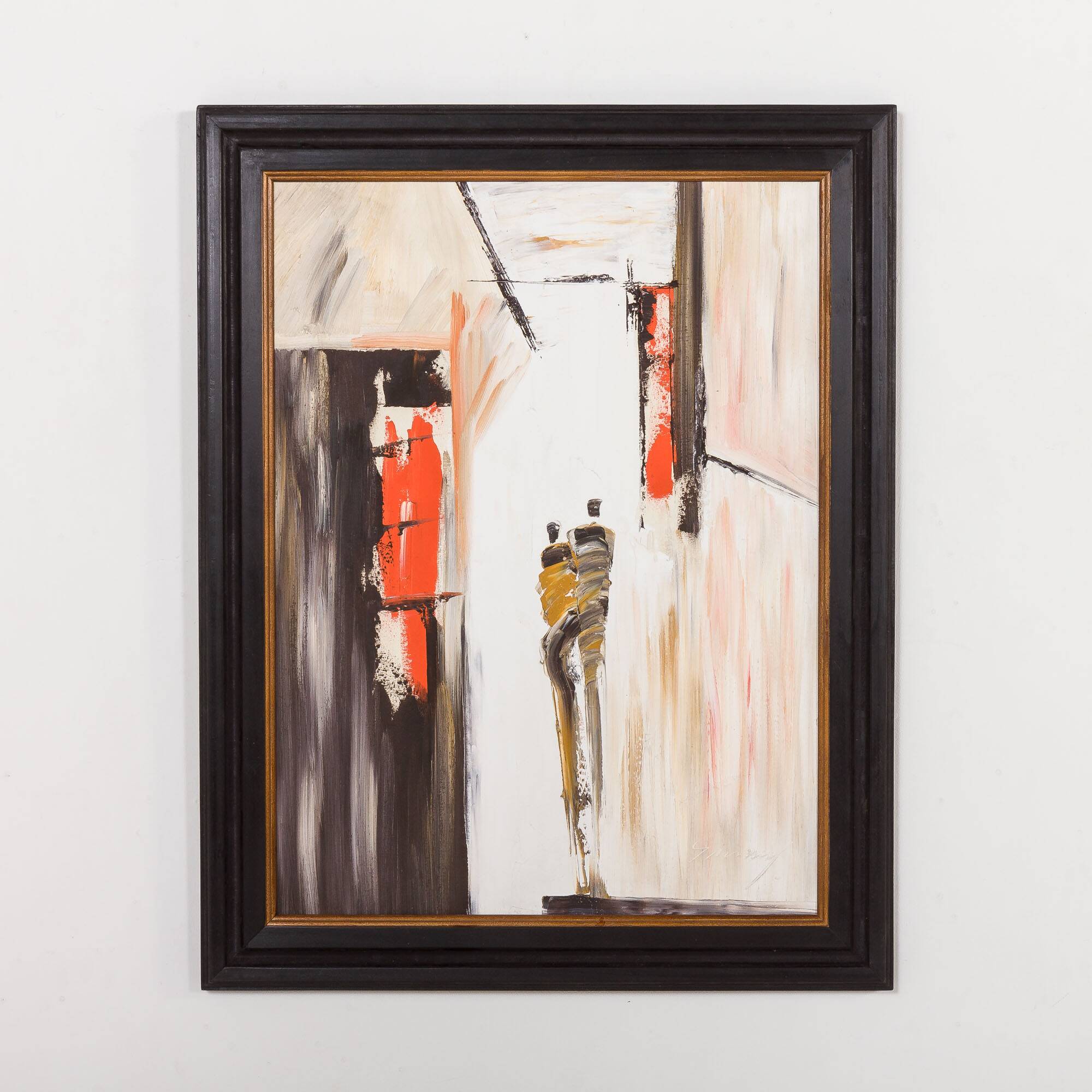 Abstract painting, Denmark end of 20th century